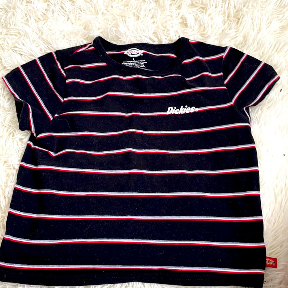 This shirt is a dickies shirt for kids